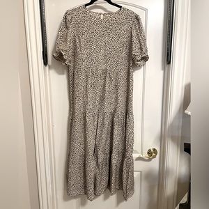 Cheetah Print Dress. Size M.
